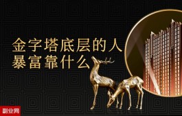 金字塔底层的人暴富靠什么